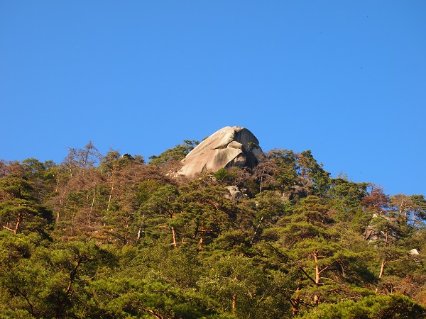 御岳昇仙峡猿岩